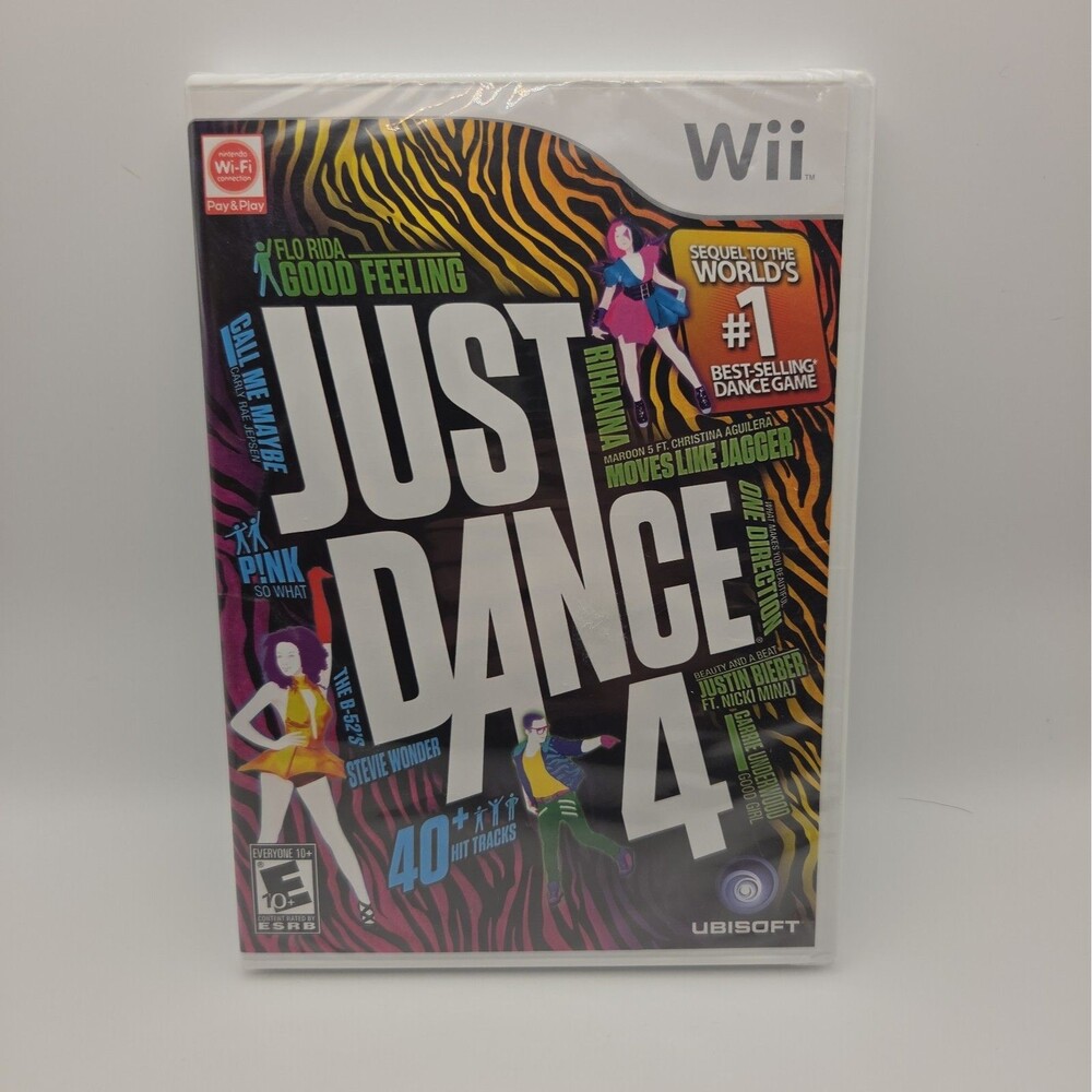 Just Dance 4 Nintendo Wii New And Sealed